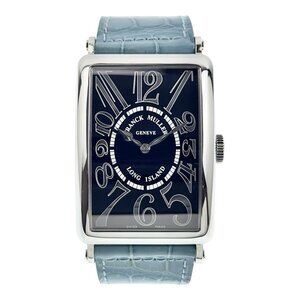 Franck Muller Stainless Steel Black Dial 32mm Automatic Men's Watch 1200SC